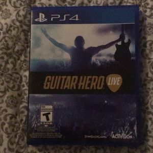 PS4 game: guitar hero live